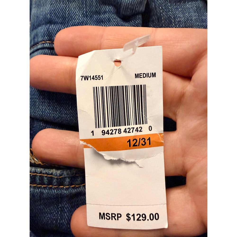 Lucky Brand Mid Rise Straight Jeans Womens 12/31 NWT - Picture 7 of 8